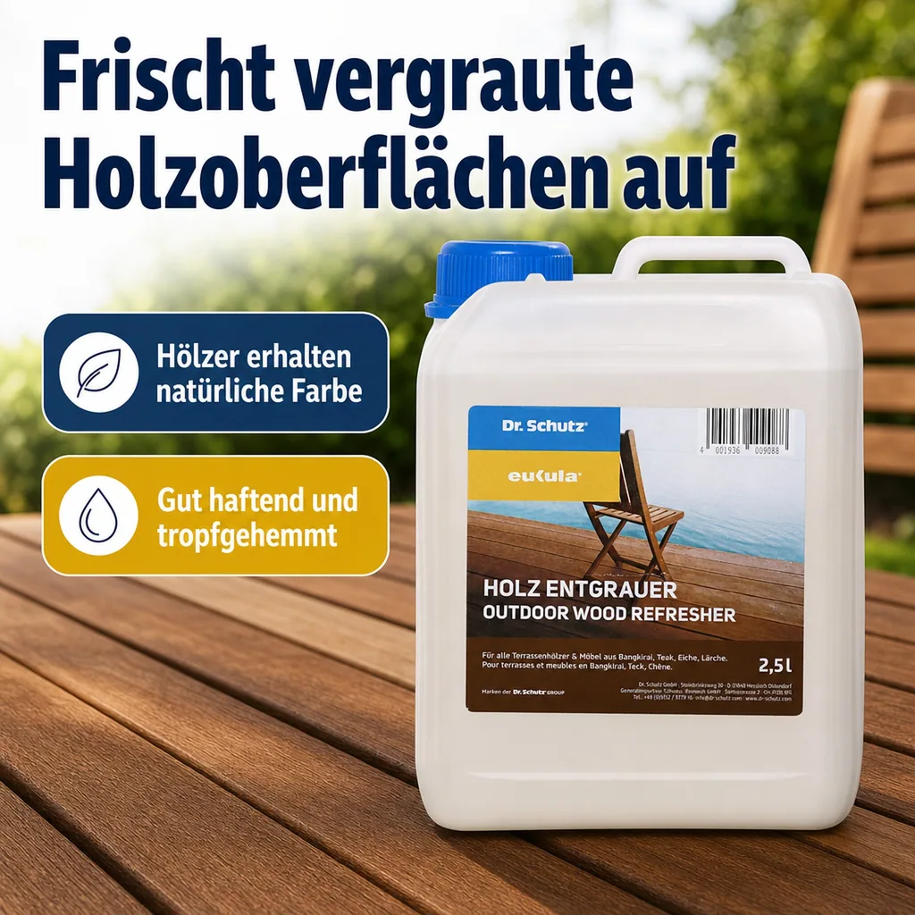 DR. SCHUTZ Holz Entgrauer 2.5 Liter