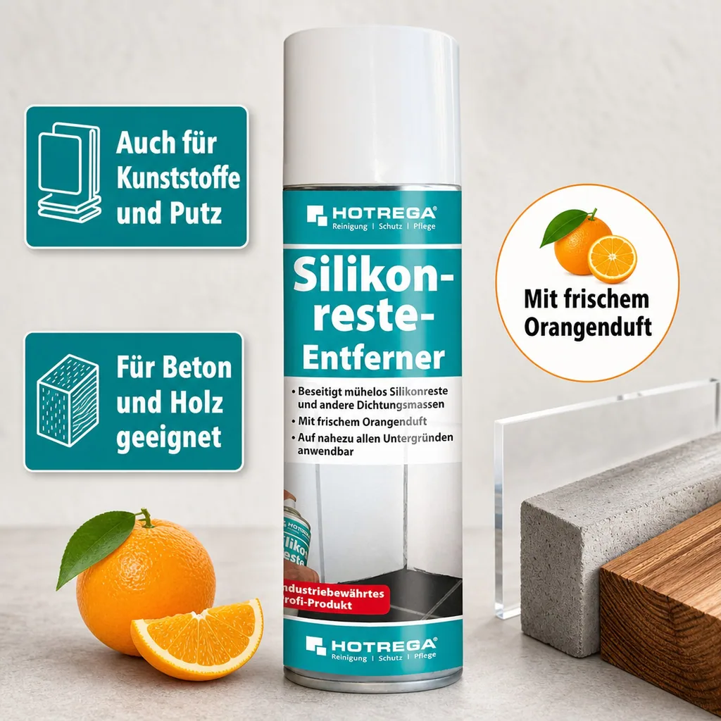 HOTREGA Silikonreste Entferner 300 ml Spraydose