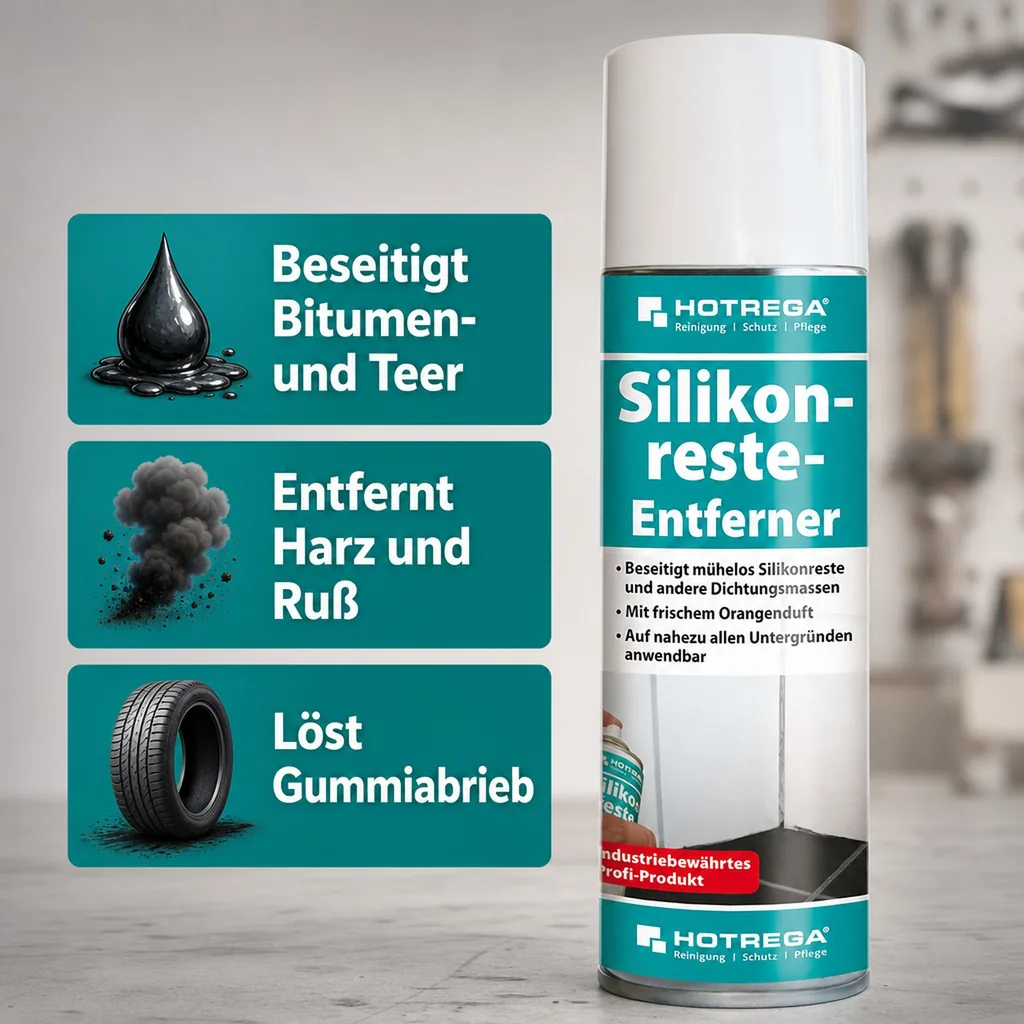 HOTREGA Silikonreste Entferner 300 ml Spraydose