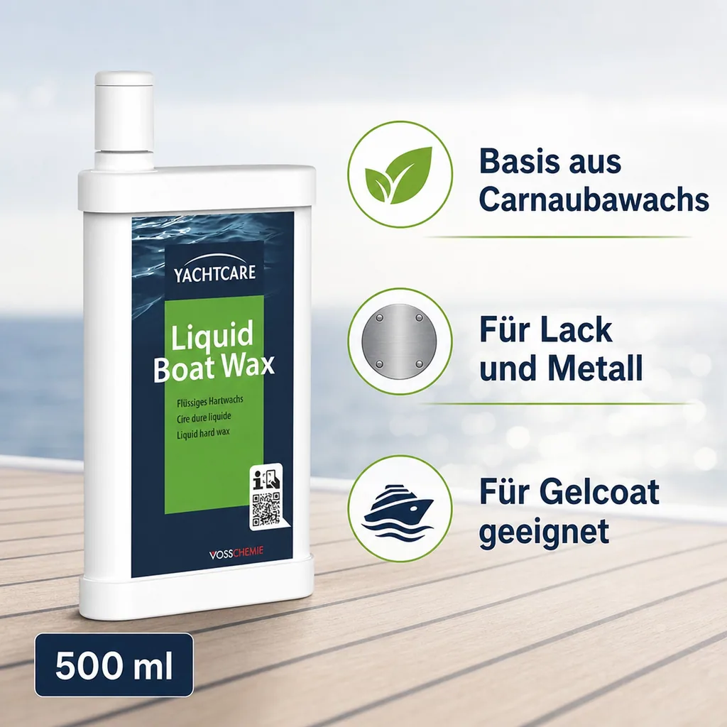 YACHTCARE Liquid Boat Wax 500 ml