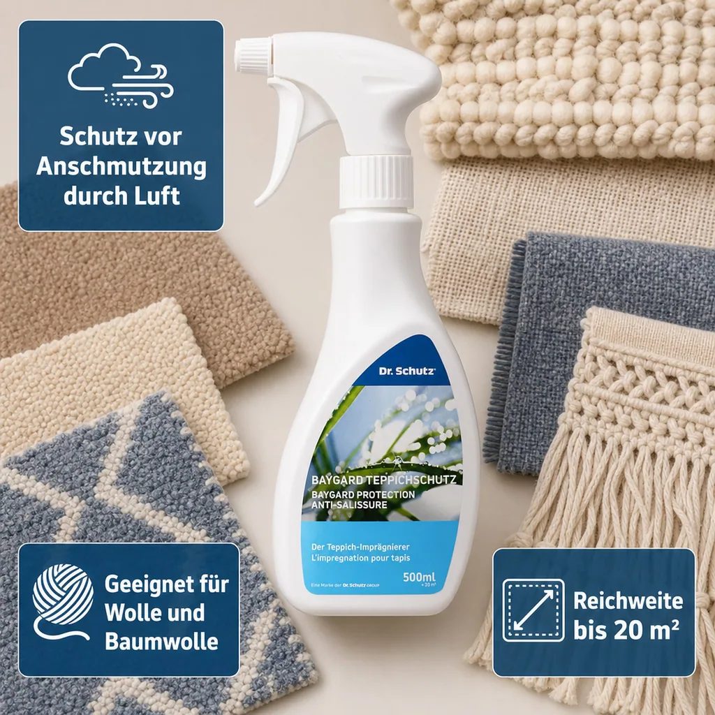 DR. SCHUTZ Baygard Teppichschutz 500ml Sprühflasche