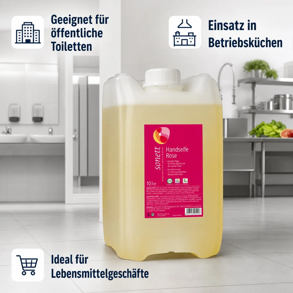 SONETT Handseife Rose 10 Liter