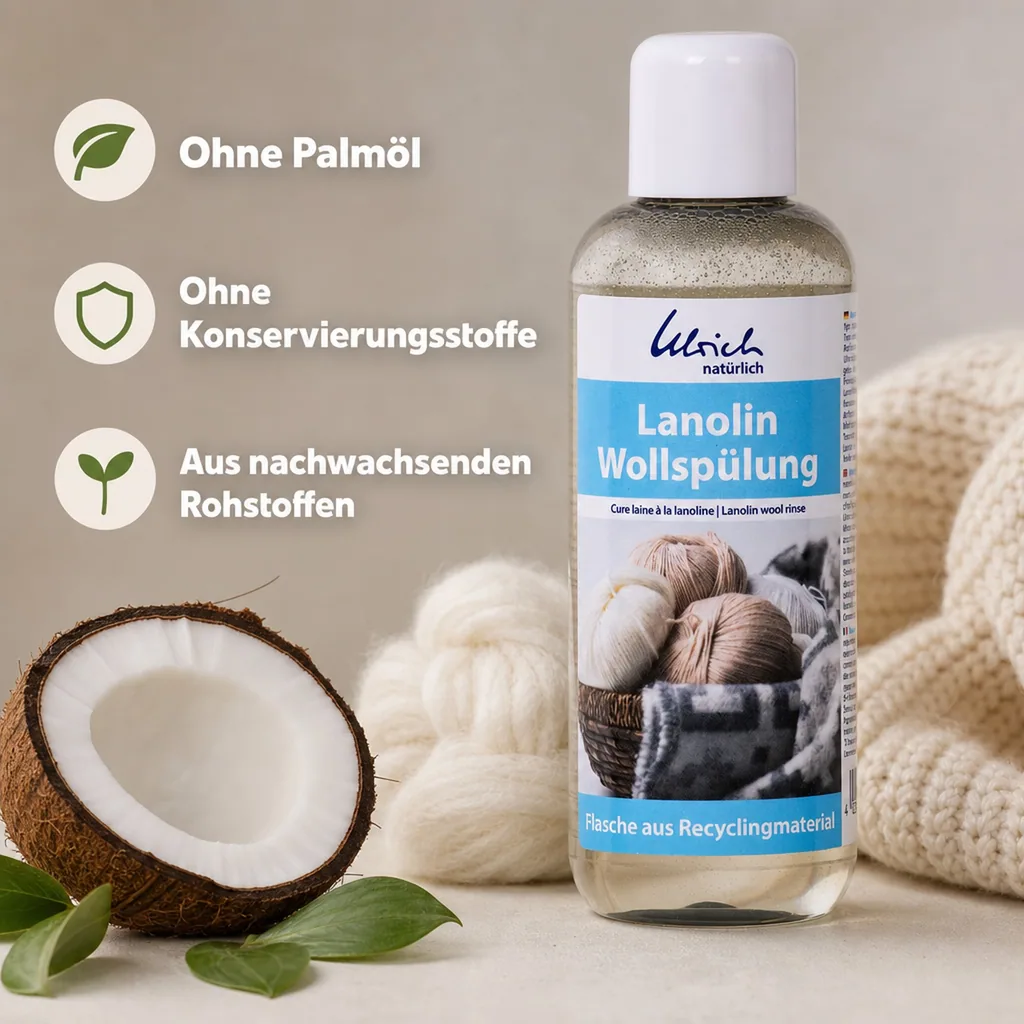 ULRICH natürlich Lanolin Wollspülung 250 ml