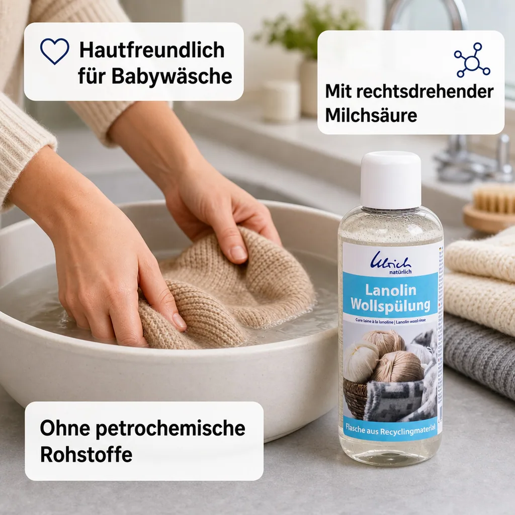 ULRICH natürlich Lanolin Wollspülung 250 ml