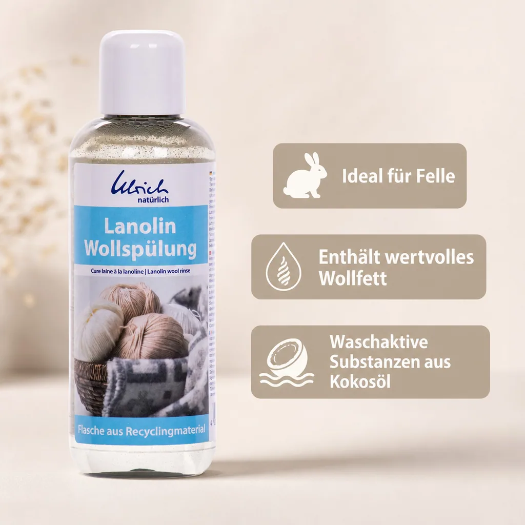 ULRICH natürlich Lanolin Wollspülung 250 ml