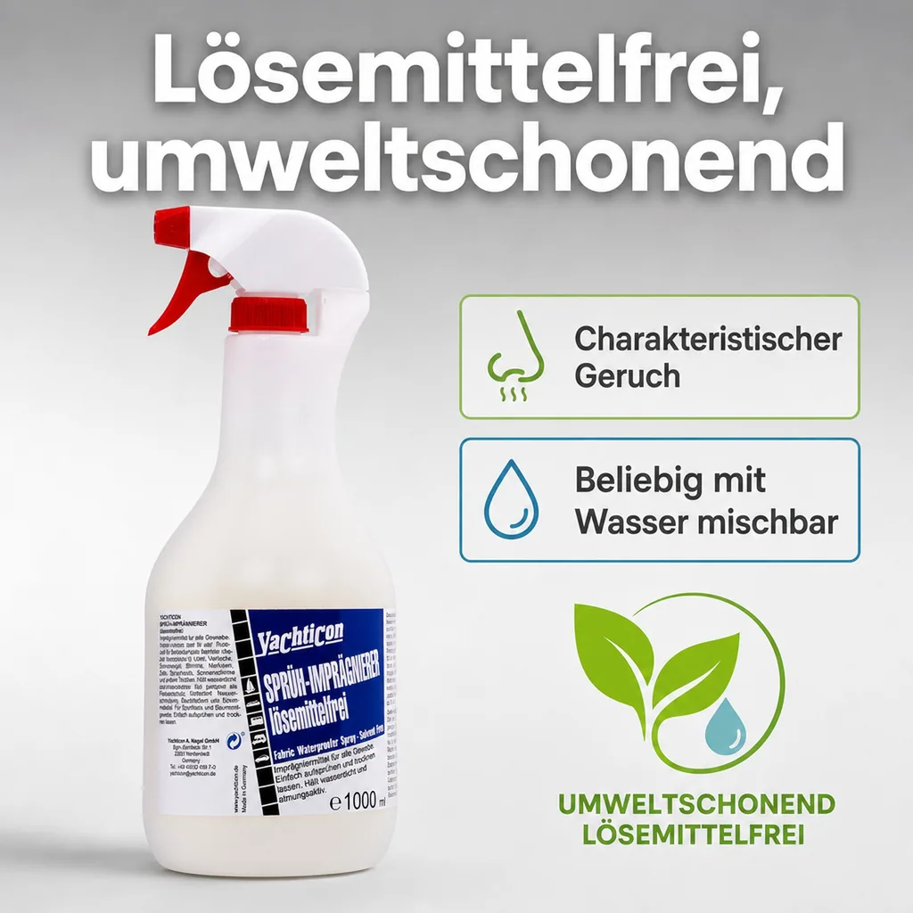 YACHTICON Sprühimprägnierer 1000 ml lösemittelfrei