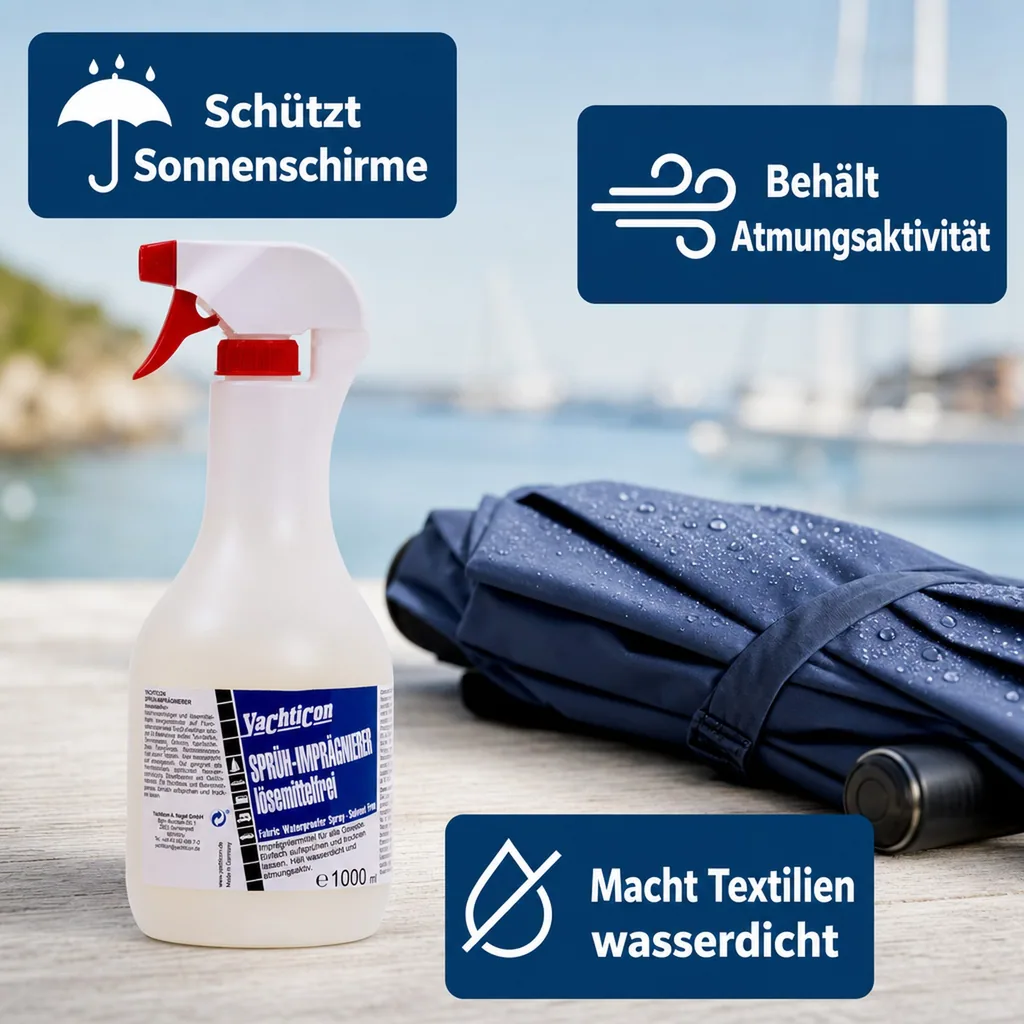 YACHTICON Sprühimprägnierer 1000 ml lösemittelfrei