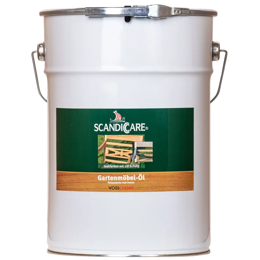 SC SCANDICCARE Gartenmöbelöl mit UV-Schutz in verschiedenen Größengebinde