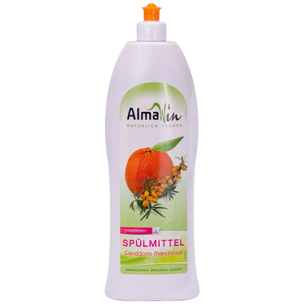 ALMAWIN Spülmittel Sanddorn Mandarine 1 Liter