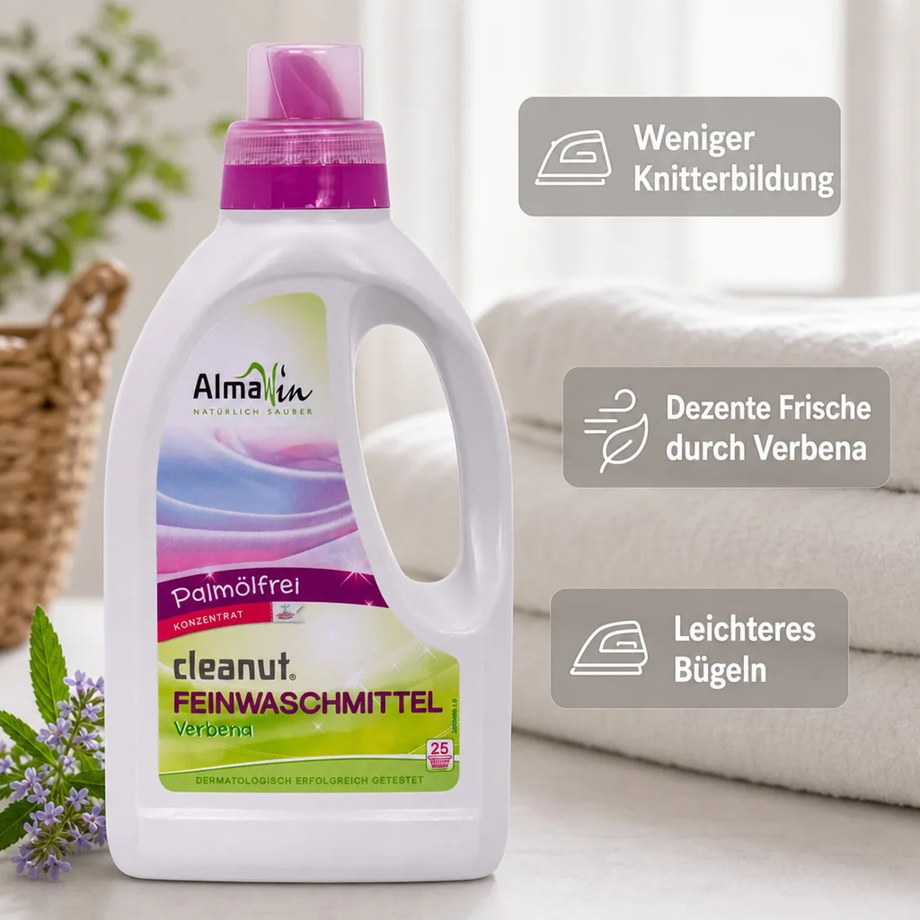 ALMAWIN Cleanut 750 ml Waschmittel für Feines und Buntes