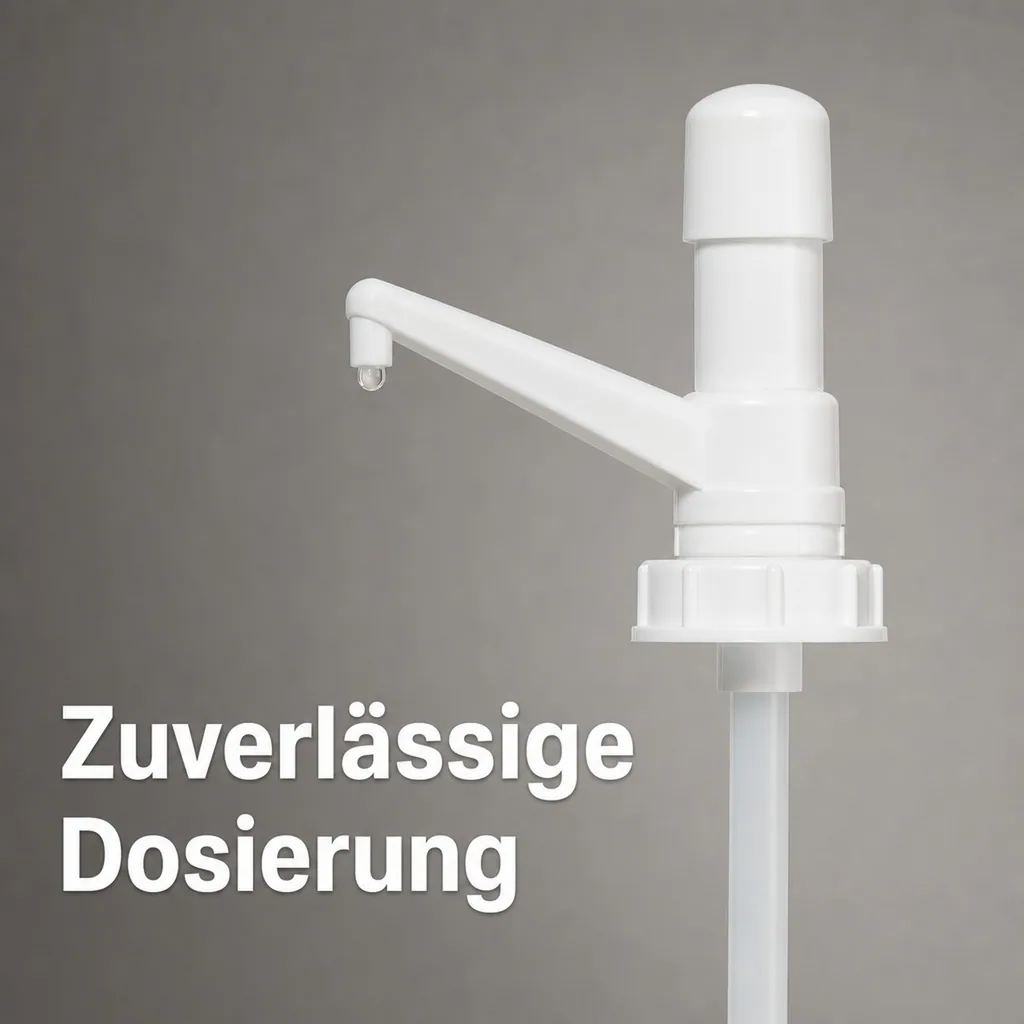 SONETT Abfüllpumpe für 20 Liter Hub 30 ml Dosierpumpe