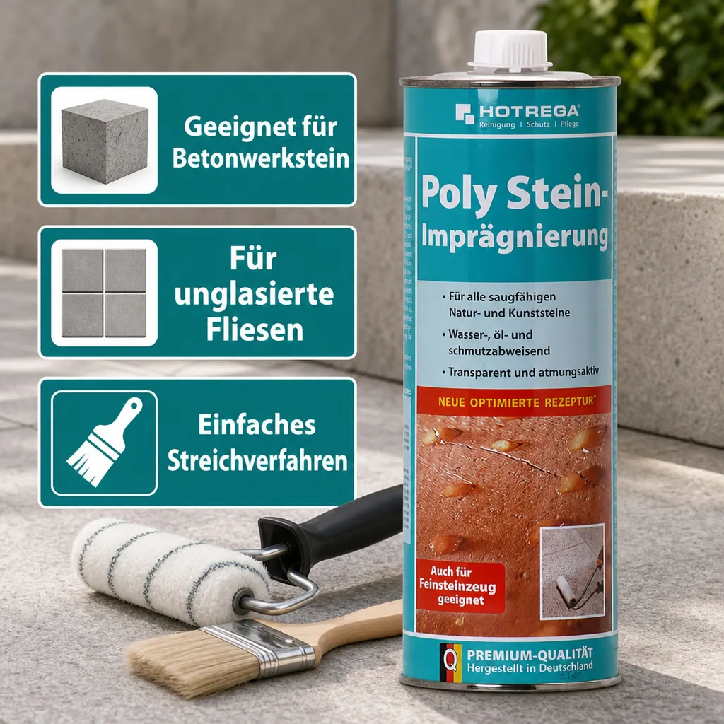HOTREGA Poly Stein Imprägnierung 1 Liter