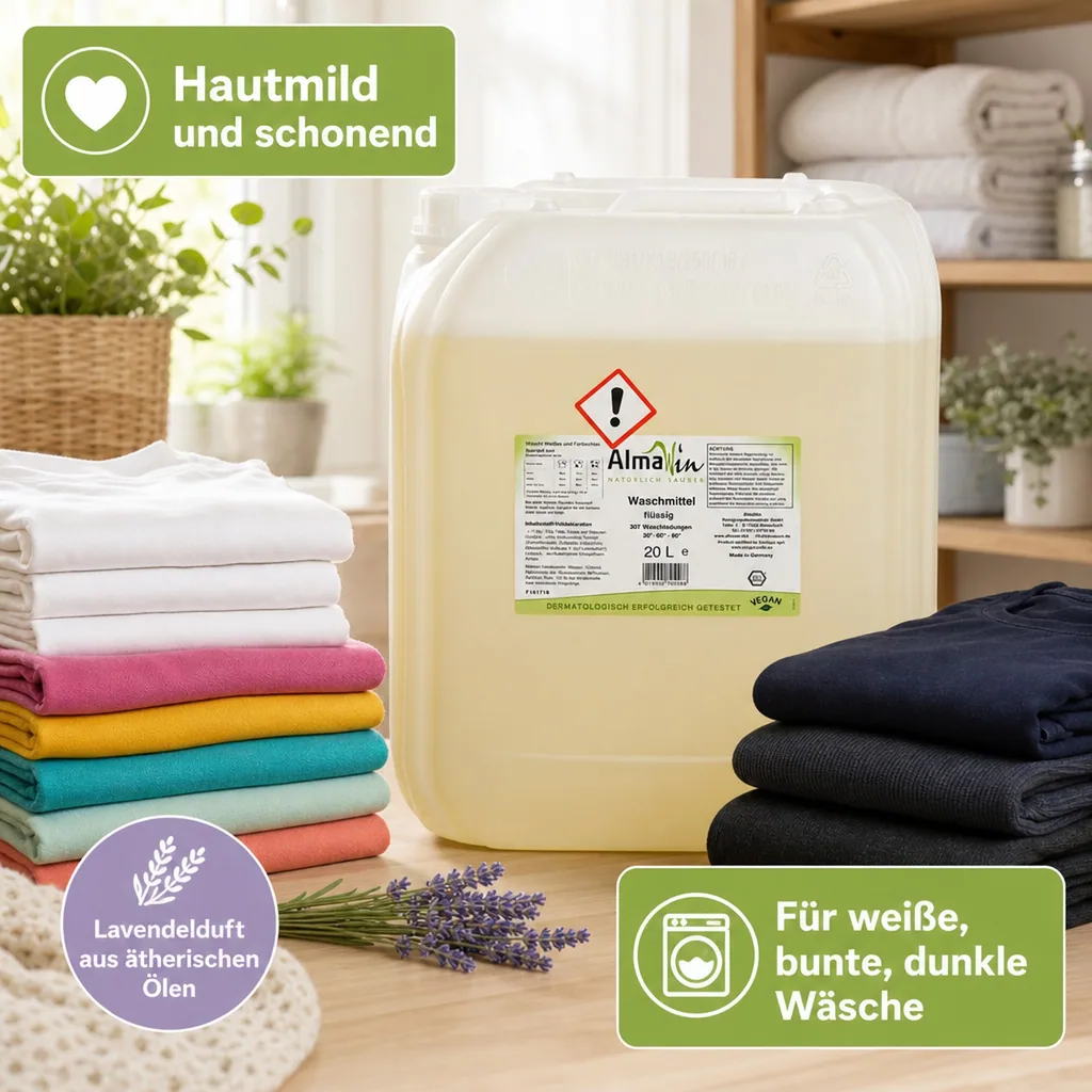 ALMAWIN Waschmittel flüssig 20 Liter