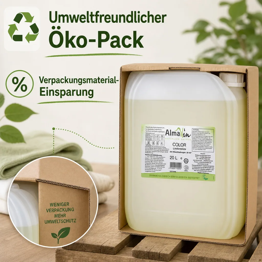 ALMAWIN Color Flüssigwaschmittel 20 Liter