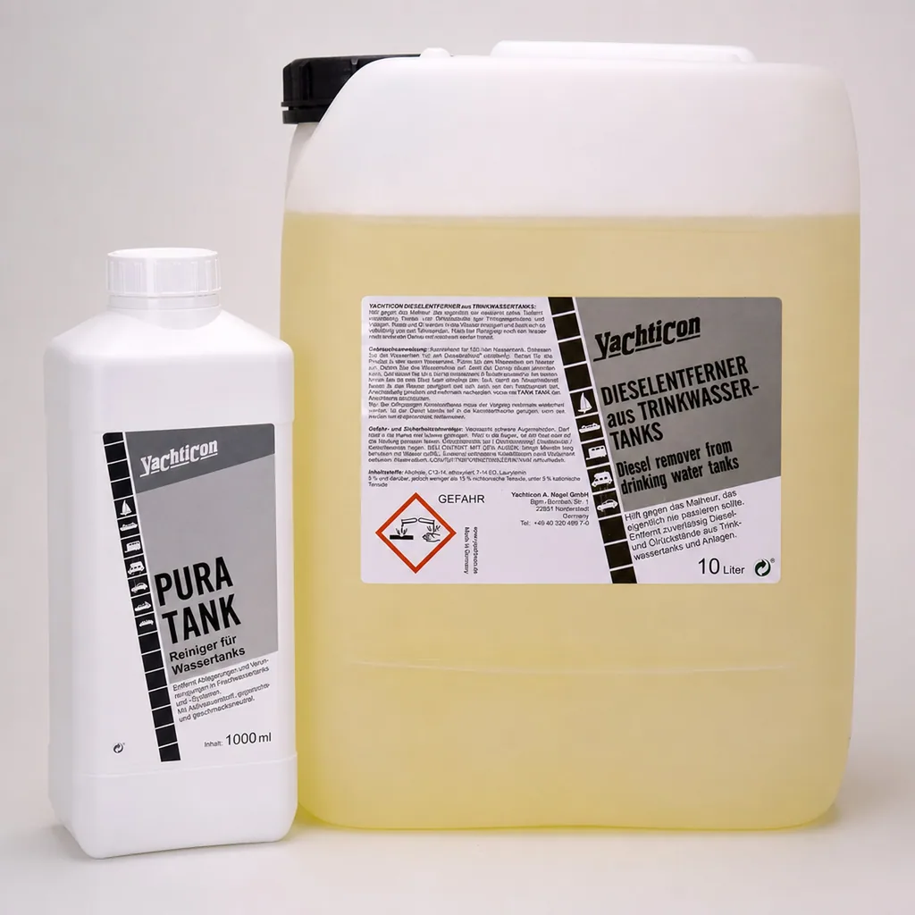 YACHTICON Dieselentferner 10 Liter für Trinkwassertanks
