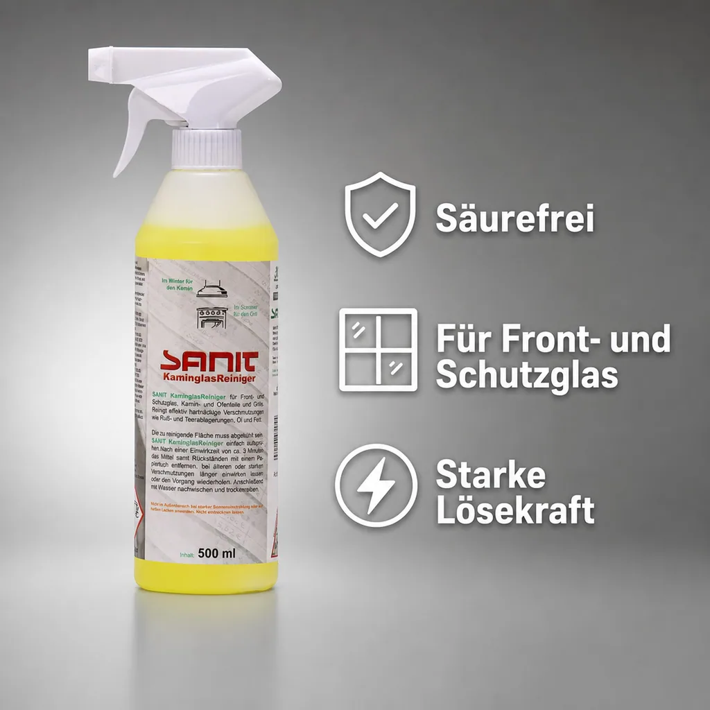SANIT Kaminglasreiniger 500 ml