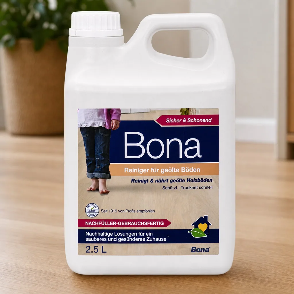 BONA Reiniger 2,5 Liter für geölte Böden NF-Kanister f. Spray Mopp