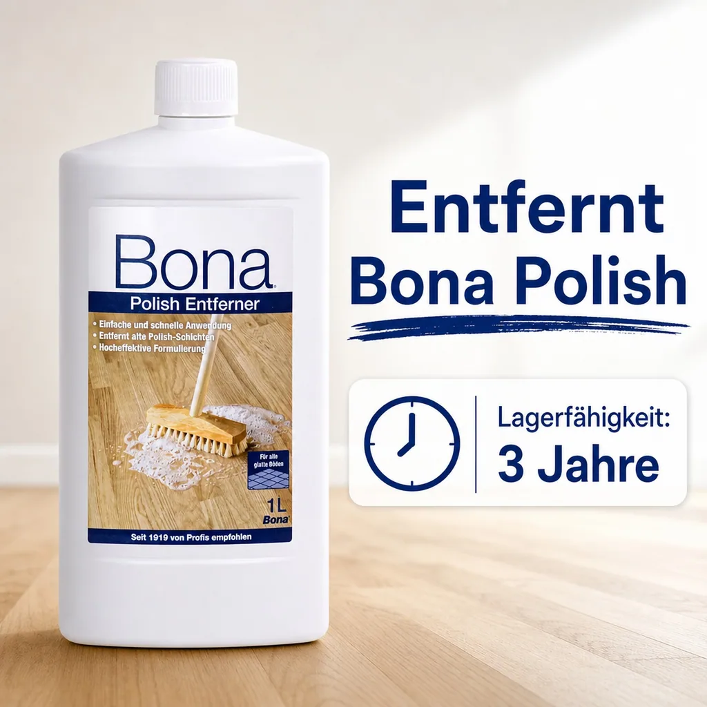 BONA Polish Entferner Remover 1 Liter Grundreiniger