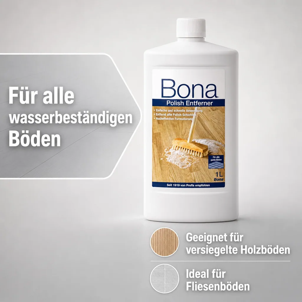 BONA Polish Entferner Remover 1 Liter Grundreiniger