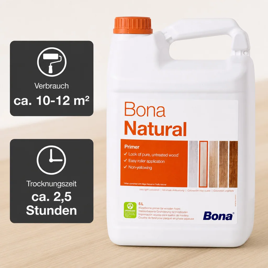 BONA Natural 5 Liter Grundierung Primer