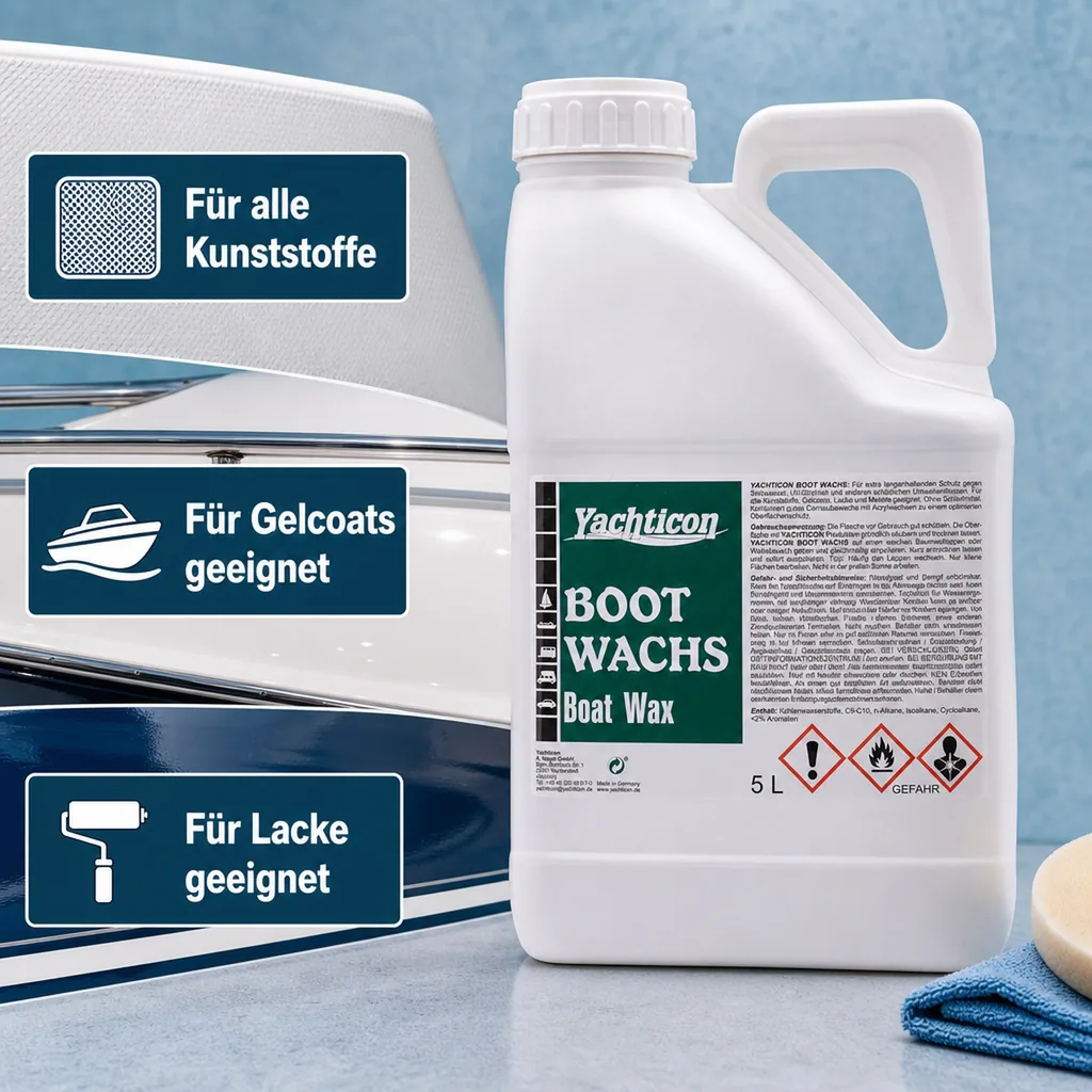 YACHTICON Boot Wachs 5 Liter
