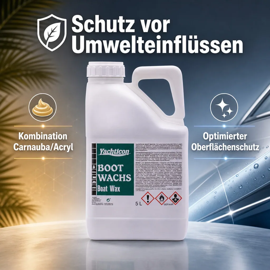 YACHTICON Boot Wachs 5 Liter