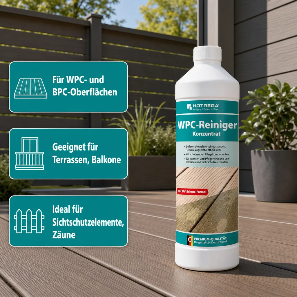 HOTREGA WPC Reiniger Konzentrat 1 Liter