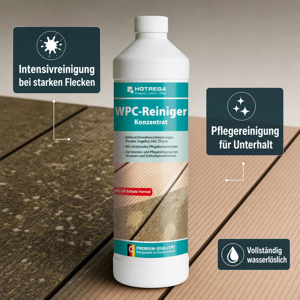 HOTREGA WPC Reiniger Konzentrat 1 Liter
