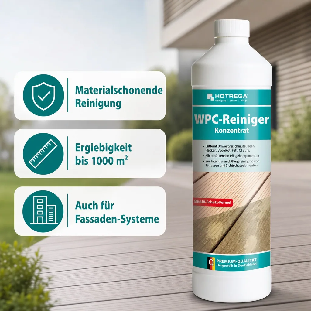 HOTREGA WPC Reiniger Konzentrat 1 Liter