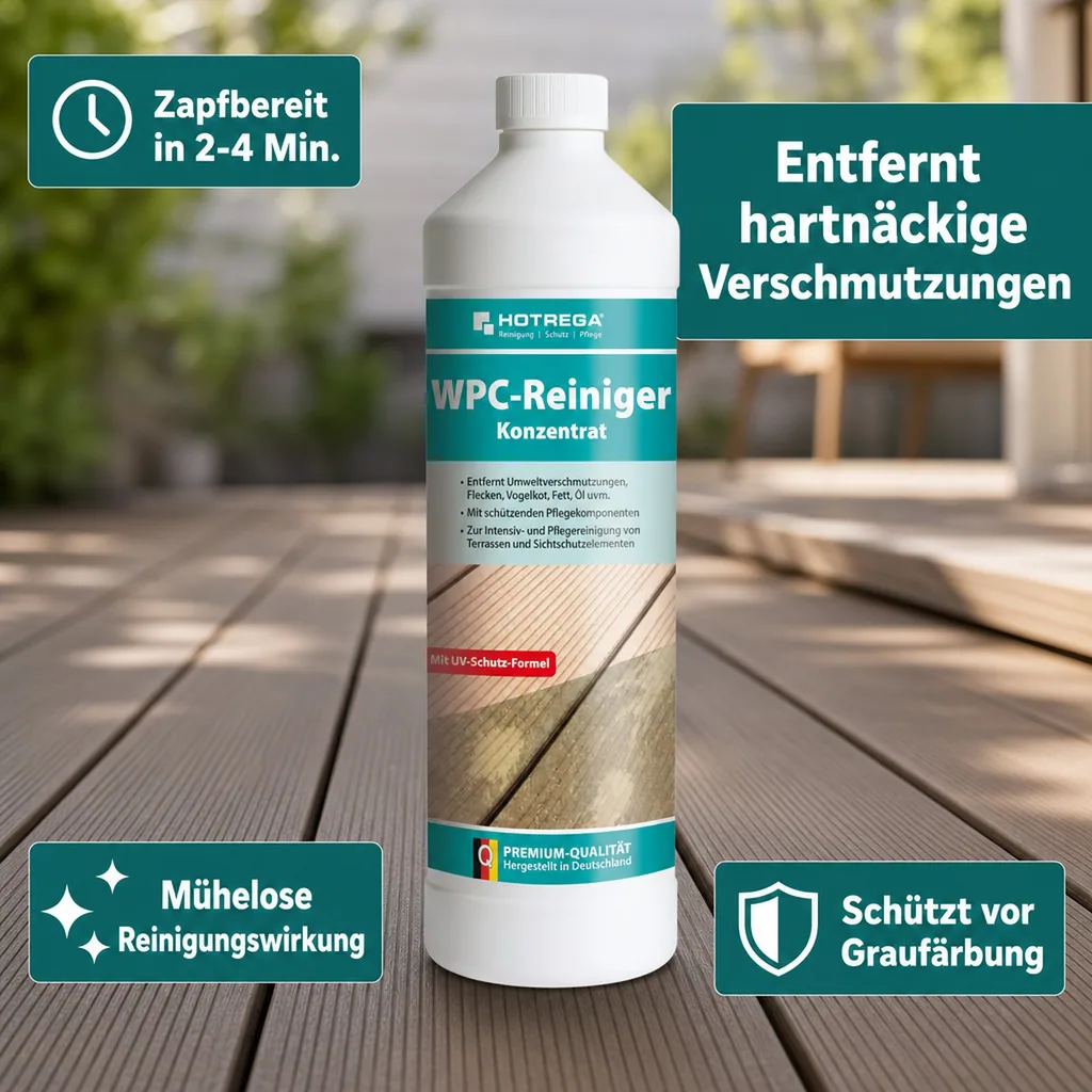 HOTREGA WPC Reiniger Konzentrat 1 Liter