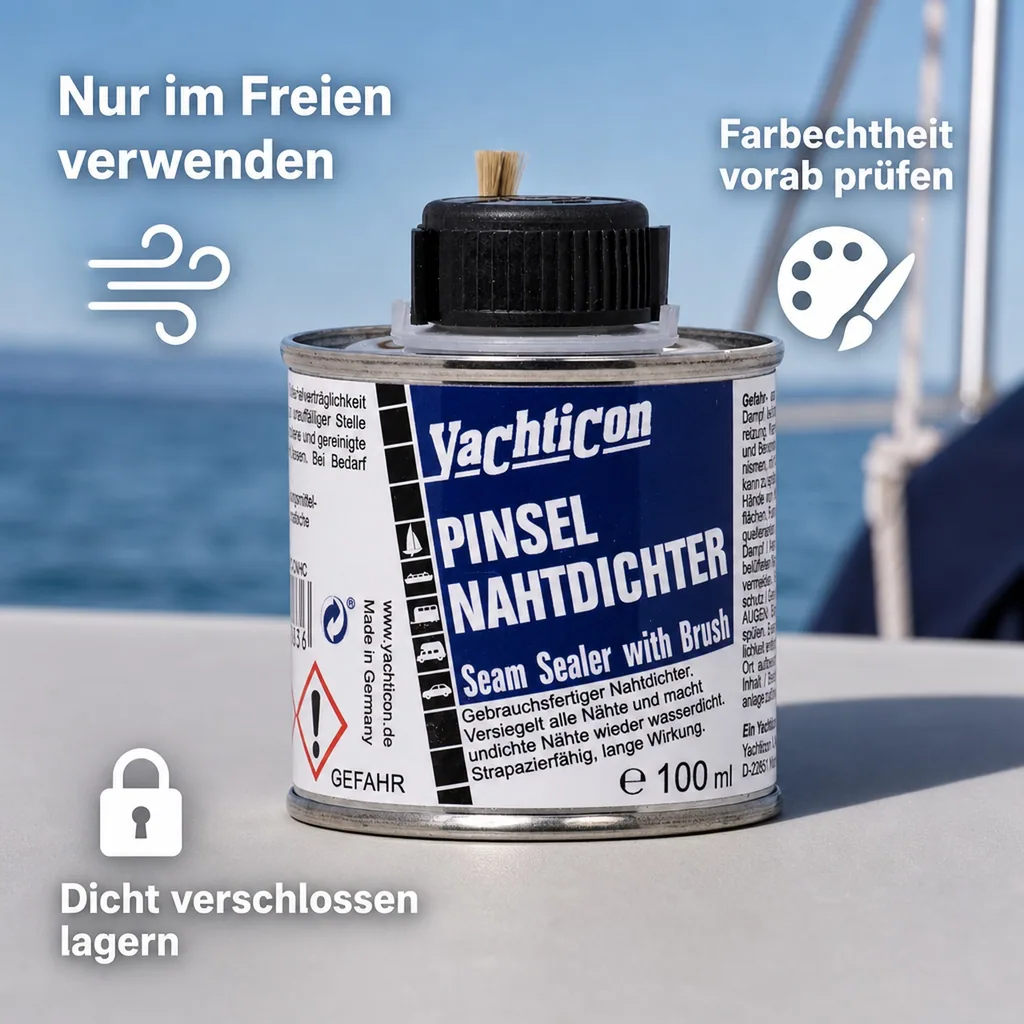 YACHTICON Nahtdichter mit Pinsel 100 ml