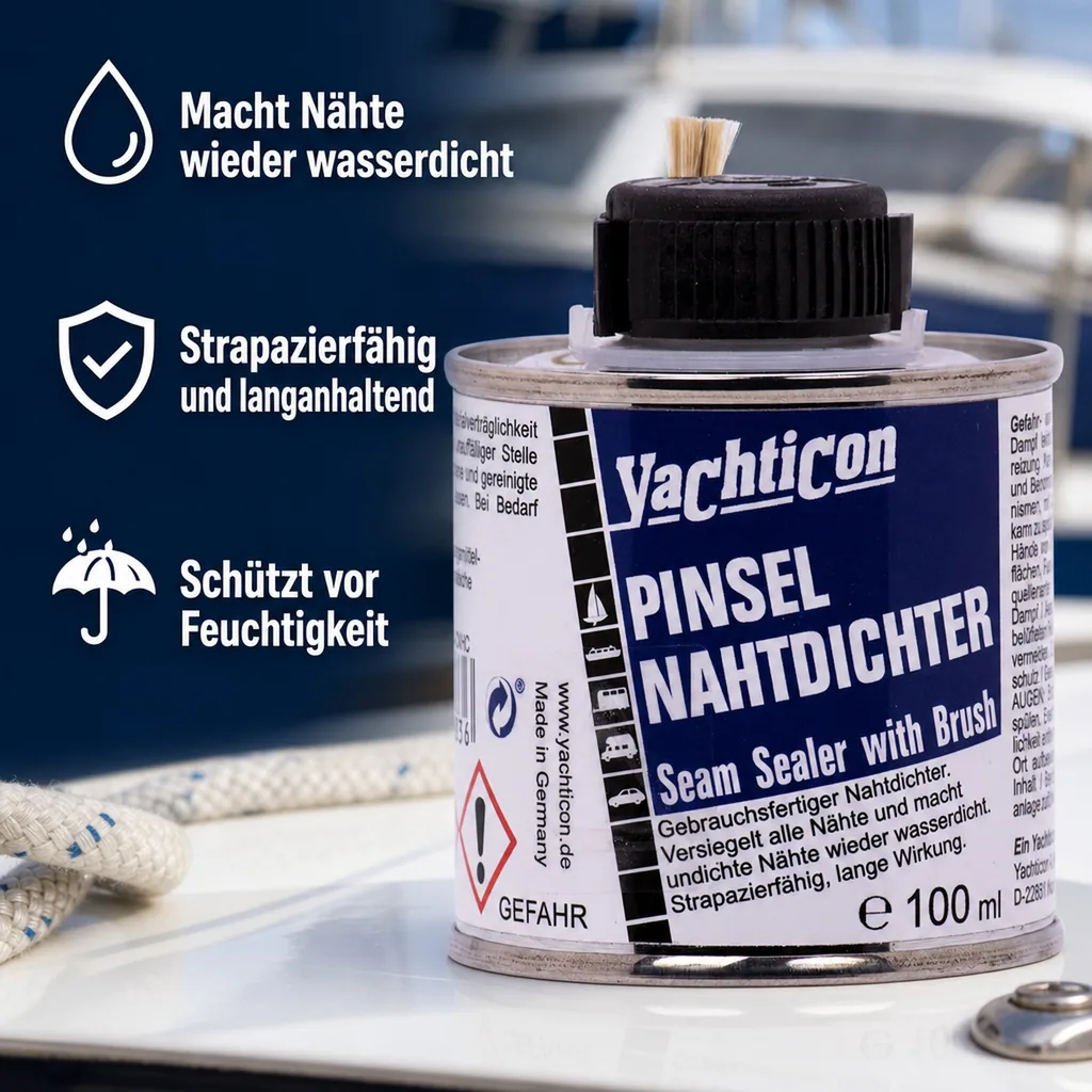 YACHTICON Nahtdichter mit Pinsel 100 ml