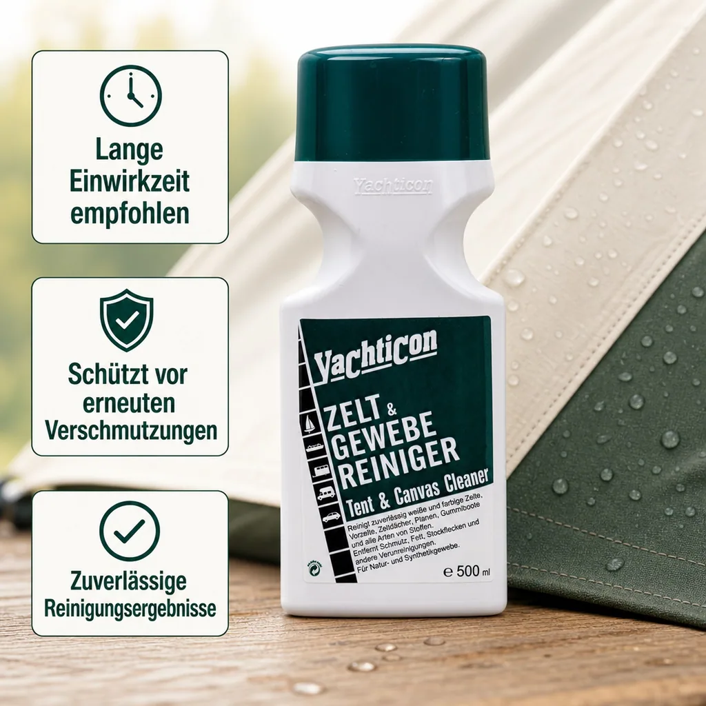YACHTICON Zelt und Gewebereiniger 500 ml