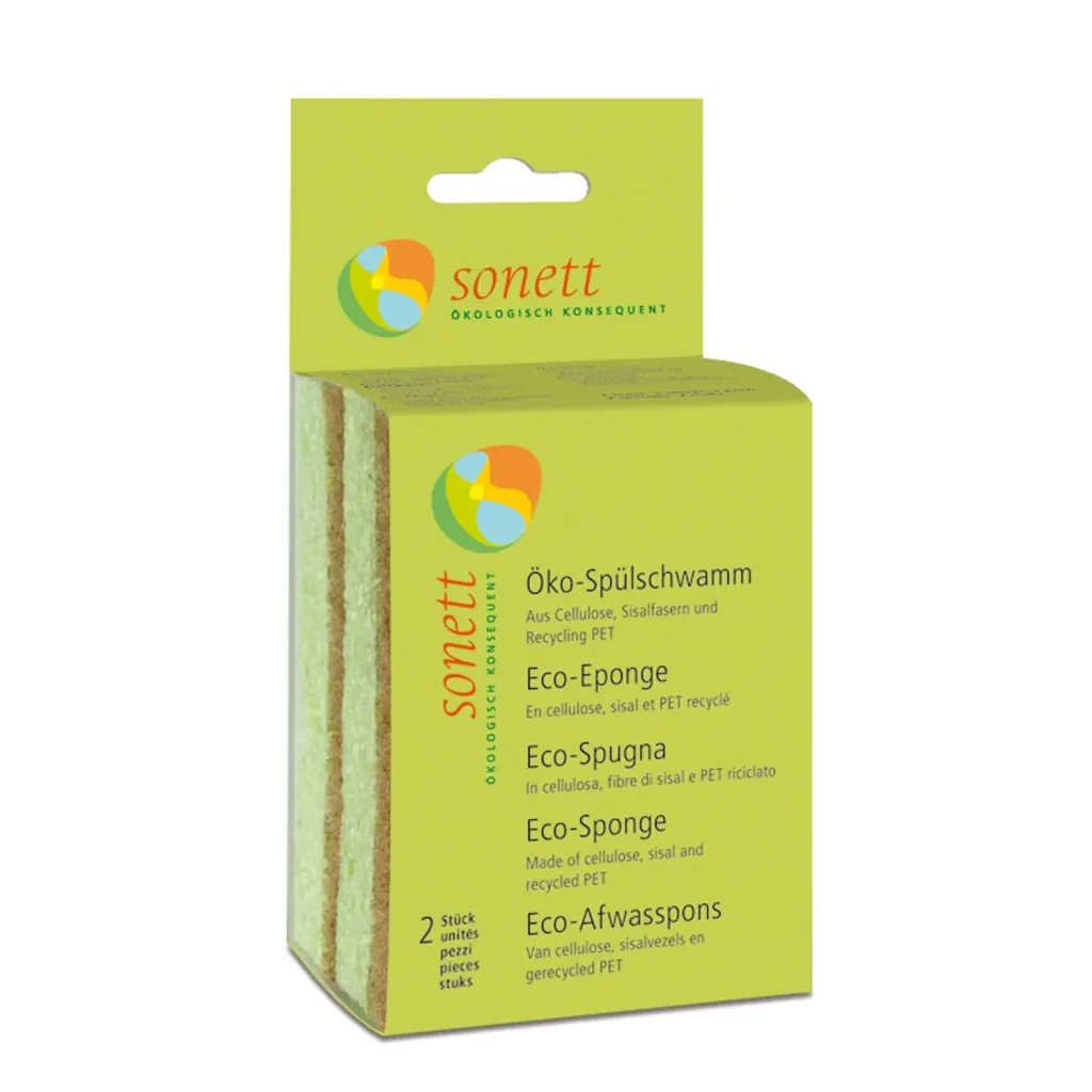 SONETT Spülschwamm 12 x 2er Pack ökologisch