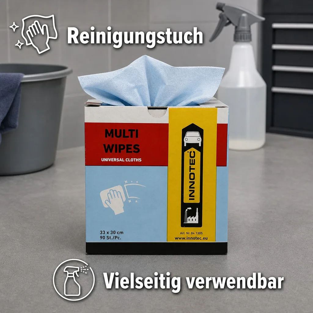 INNOTEC Multi Wipes Poliertücher Inhalt 90 Tücher