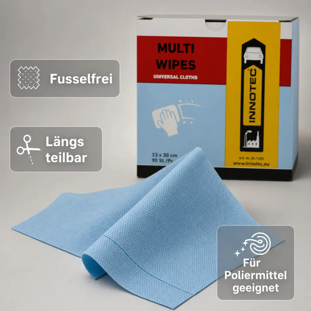 INNOTEC Multi Wipes Poliertücher Inhalt 90 Tücher