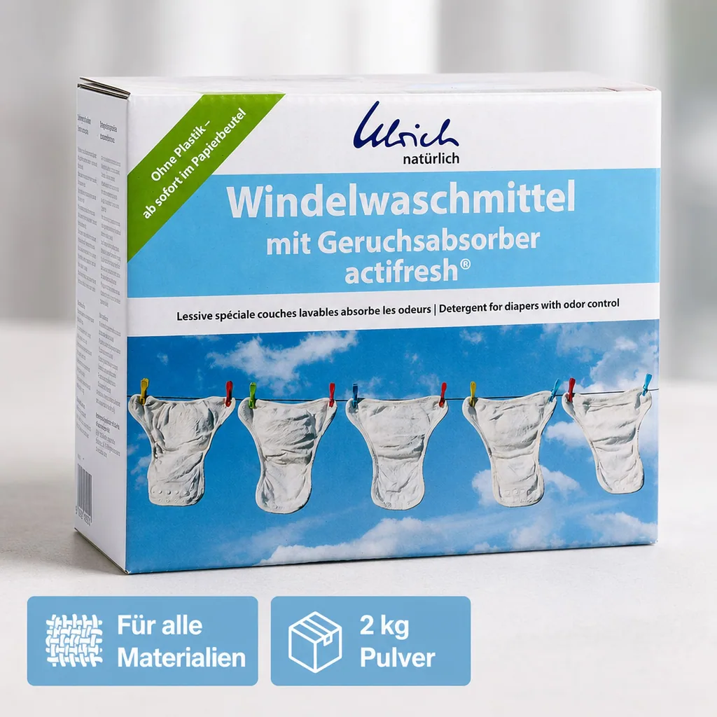ULRICH natürlich Windelwaschmittel 2 kg Pulver