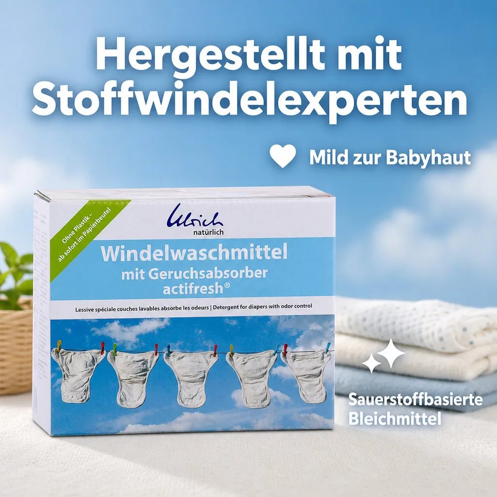 ULRICH natürlich Windelwaschmittel 2 kg Pulver