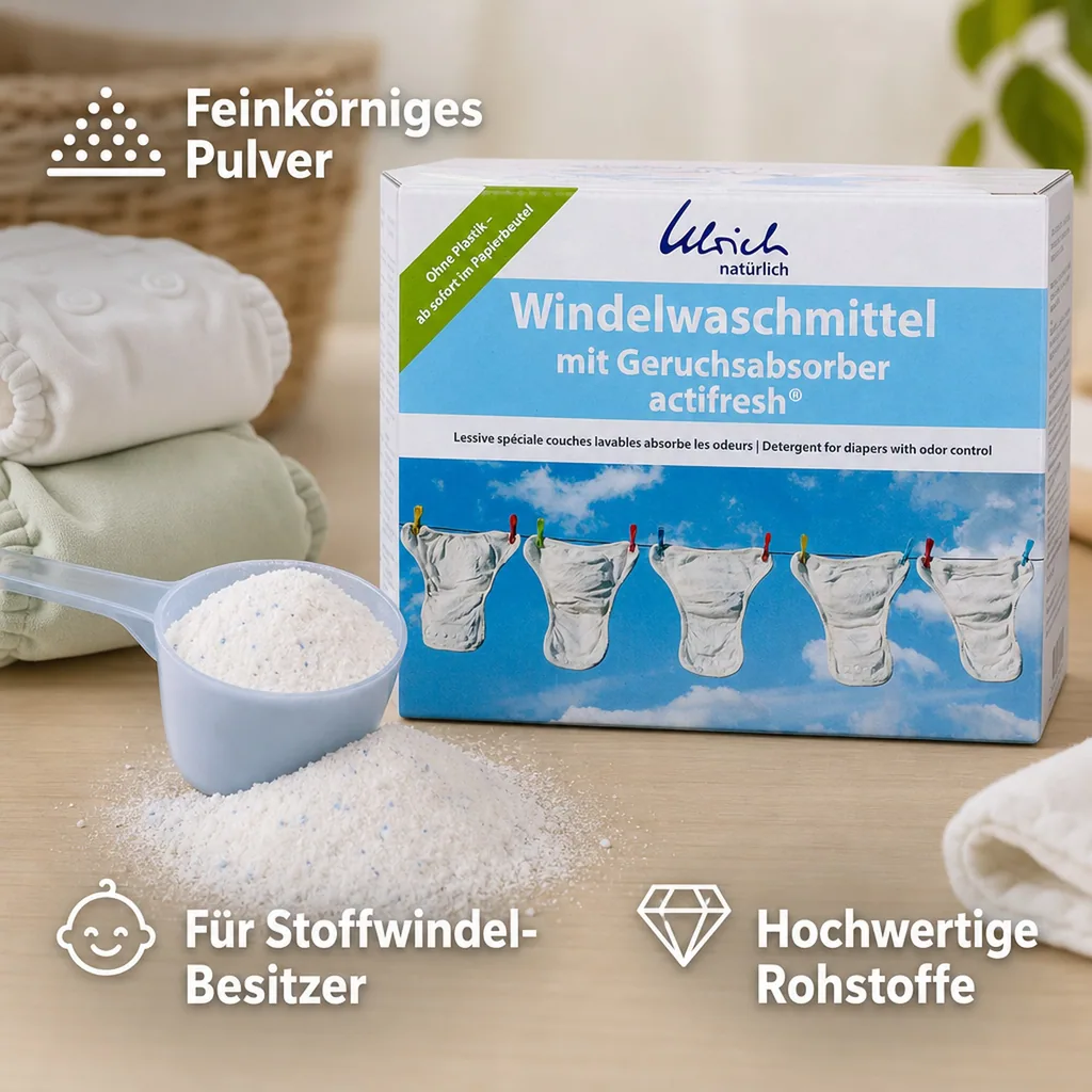 ULRICH natürlich Windelwaschmittel 2 kg Pulver