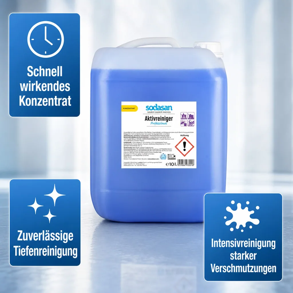 SODASAN Aktivreiniger Professional 10 Liter Konzentrat