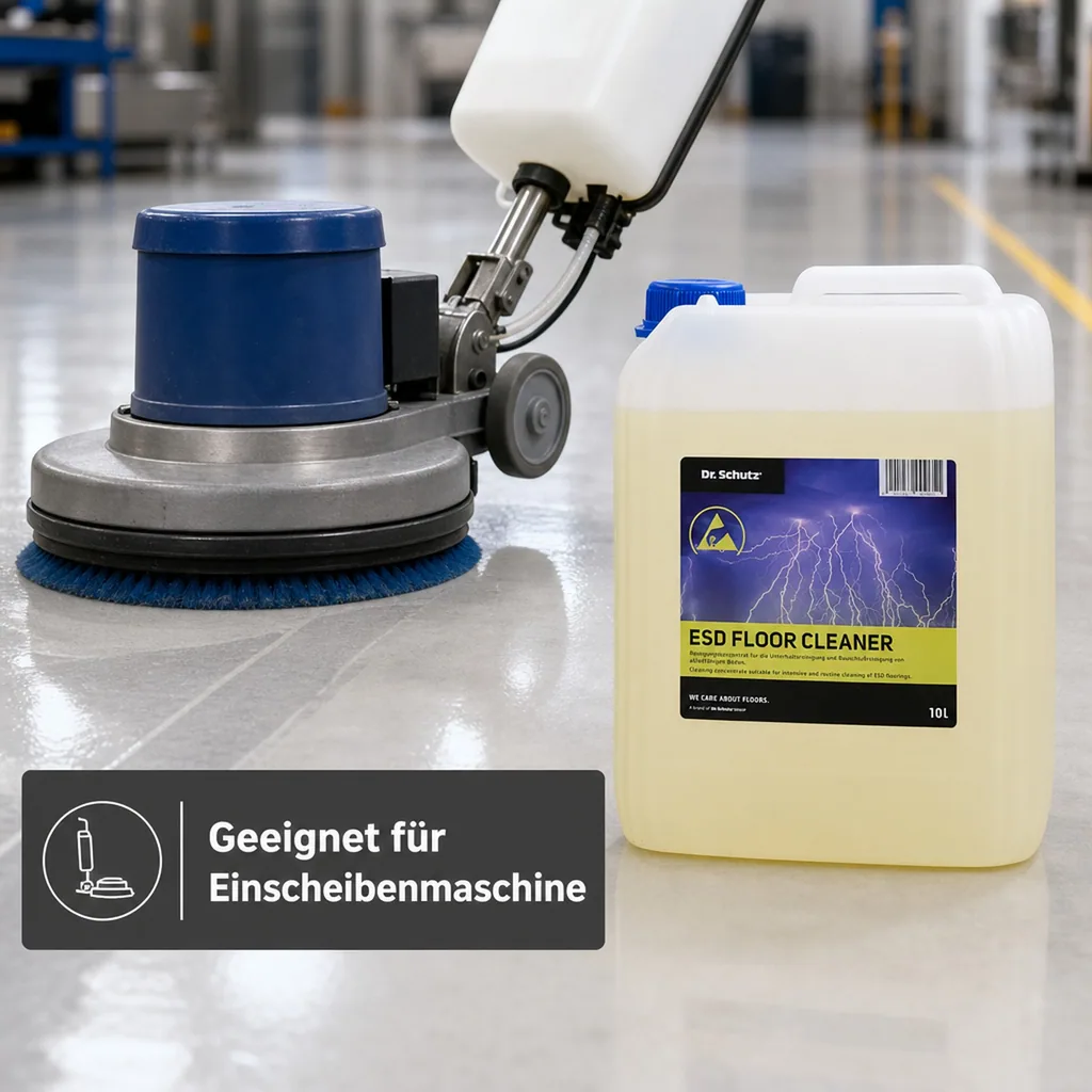 DR. SCHUTZ ESD Floor Cleaner 10 Liter zur Unterhaltsreinigung