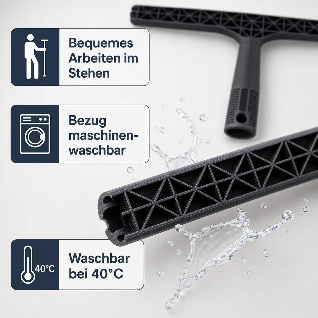 eukula T-Wischer Auftragsgerät ohne Bezug Breite ca. 30 cm