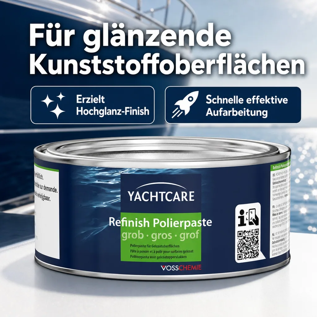 YACHTCARE Refinish Polierpaste grob 500 g