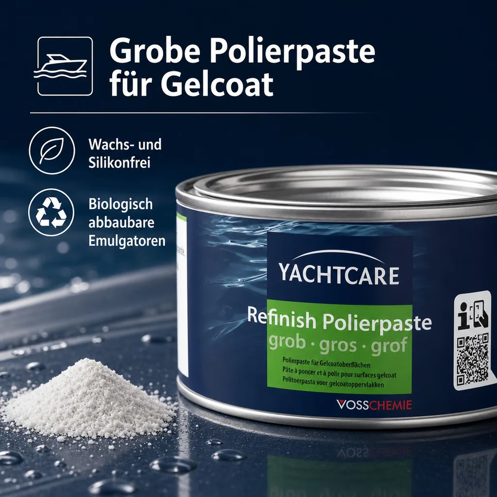 YACHTCARE Refinish Polierpaste grob 500 g