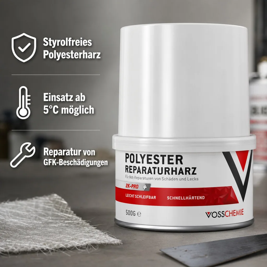 VOSSCHEMIE Polyester Reparaturharz 500 g