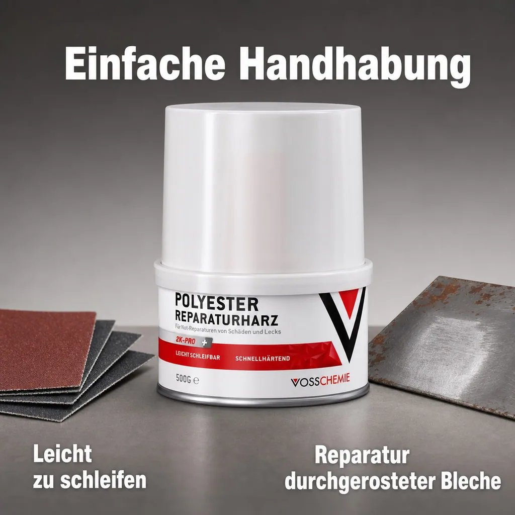 VOSSCHEMIE Polyester Reparaturharz 500 g