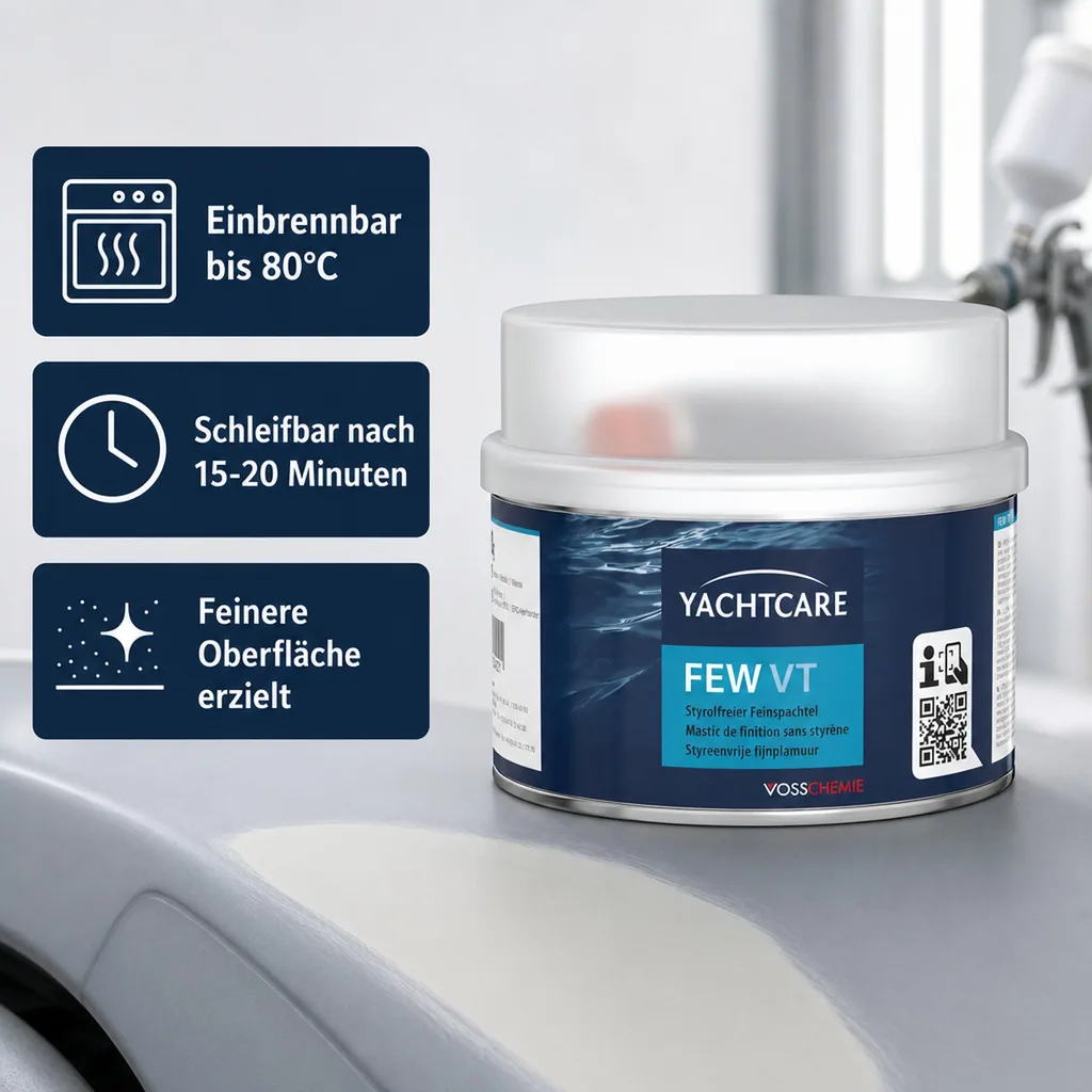 YACHTCARE FEW VT 250 g styrolfreier Feinspachtel