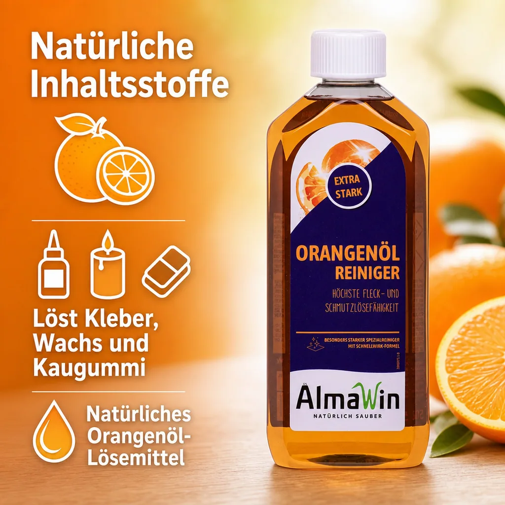 ALMAWIN Orangenölreiniger extra stark 500 ml Konzentrat
