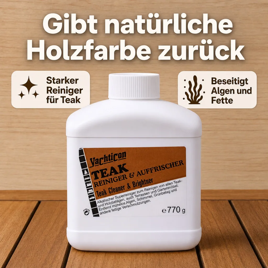 YACHTICON Teak Cleaner & Brightner 770 g