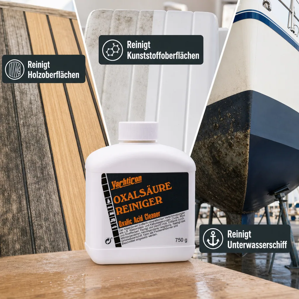 YACHTICON Oxalsäure Reiniger 750 g Der Alleskönner
